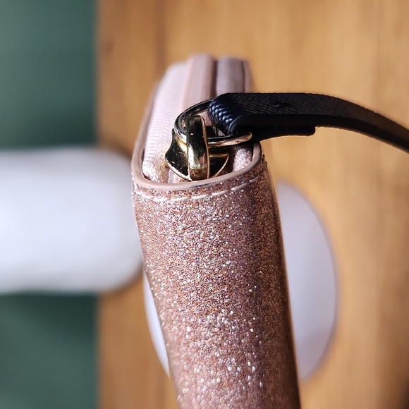 Kate Spade New York Mavis Street Neda Pink Glittery Long Wallet - Picture 9 of 9